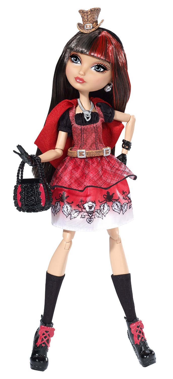 Công chúa hậu duệ cô bé quàng khăn đỏ đi dã ngoại - Ever After High Hat-Tastic Cerise Hood Doll