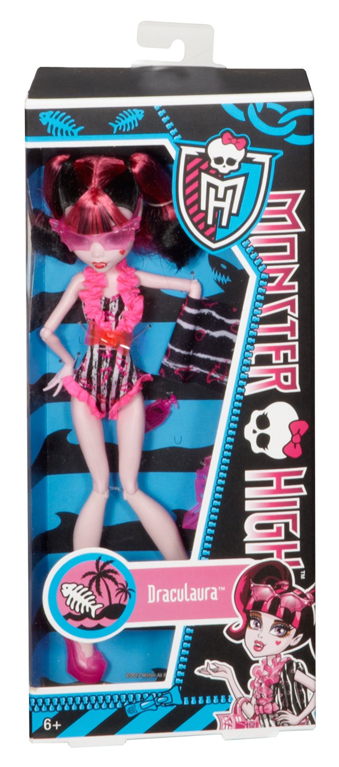 Monster High Beach Beasties Draculaura Doll