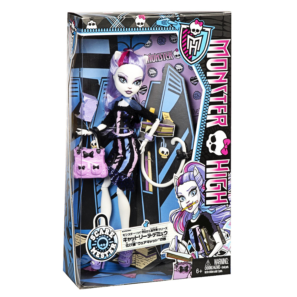 Búp bê Monster High New Scaremester Catrine DeMew Fashion Doll 1