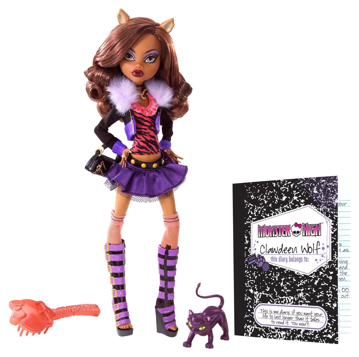 Con gái người sói Monster High Original Favorites Clawdeen Wolf Doll