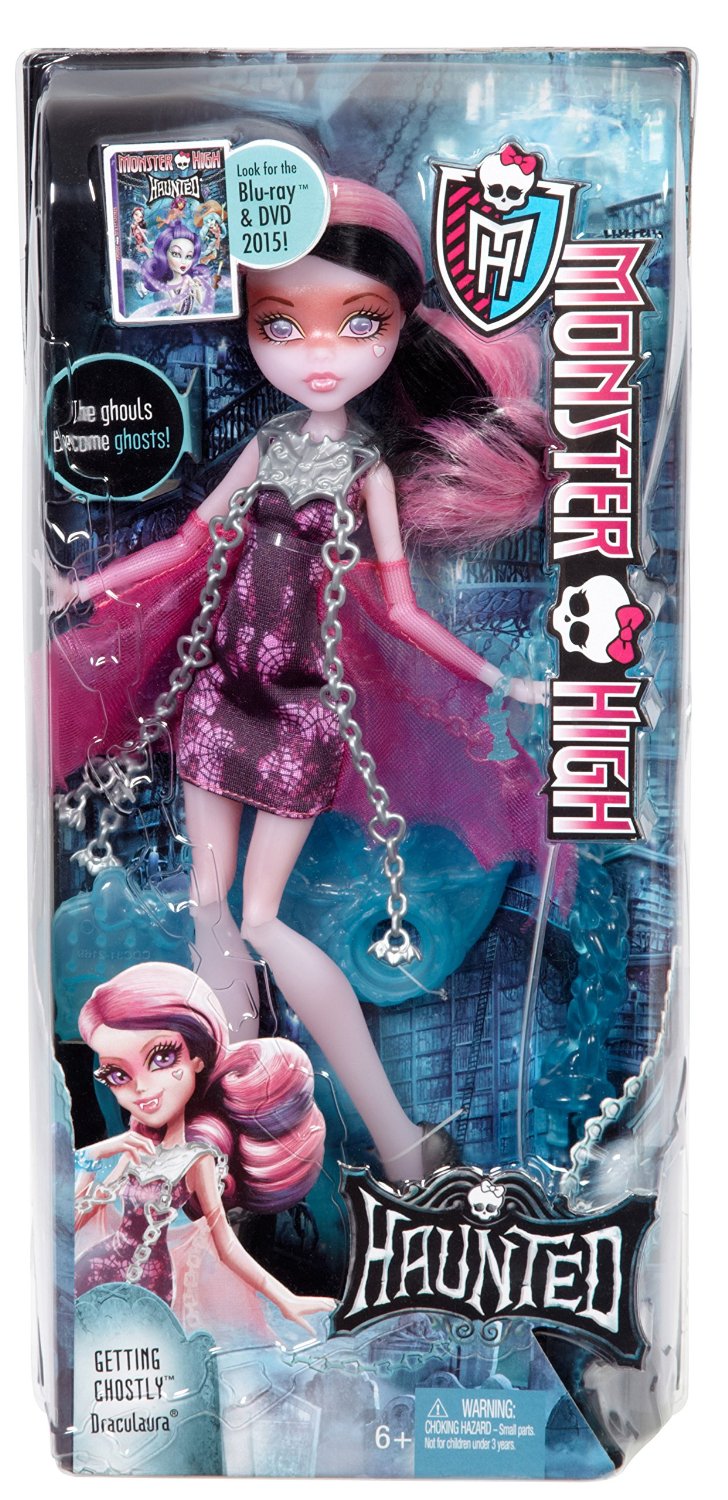 Monster High Haunted Getting Ghostly Draculaura Doll