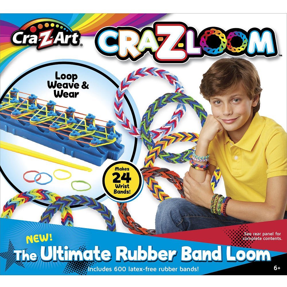 Sparkle Cra-Z-Loom Rubber Band Bracelet Maker