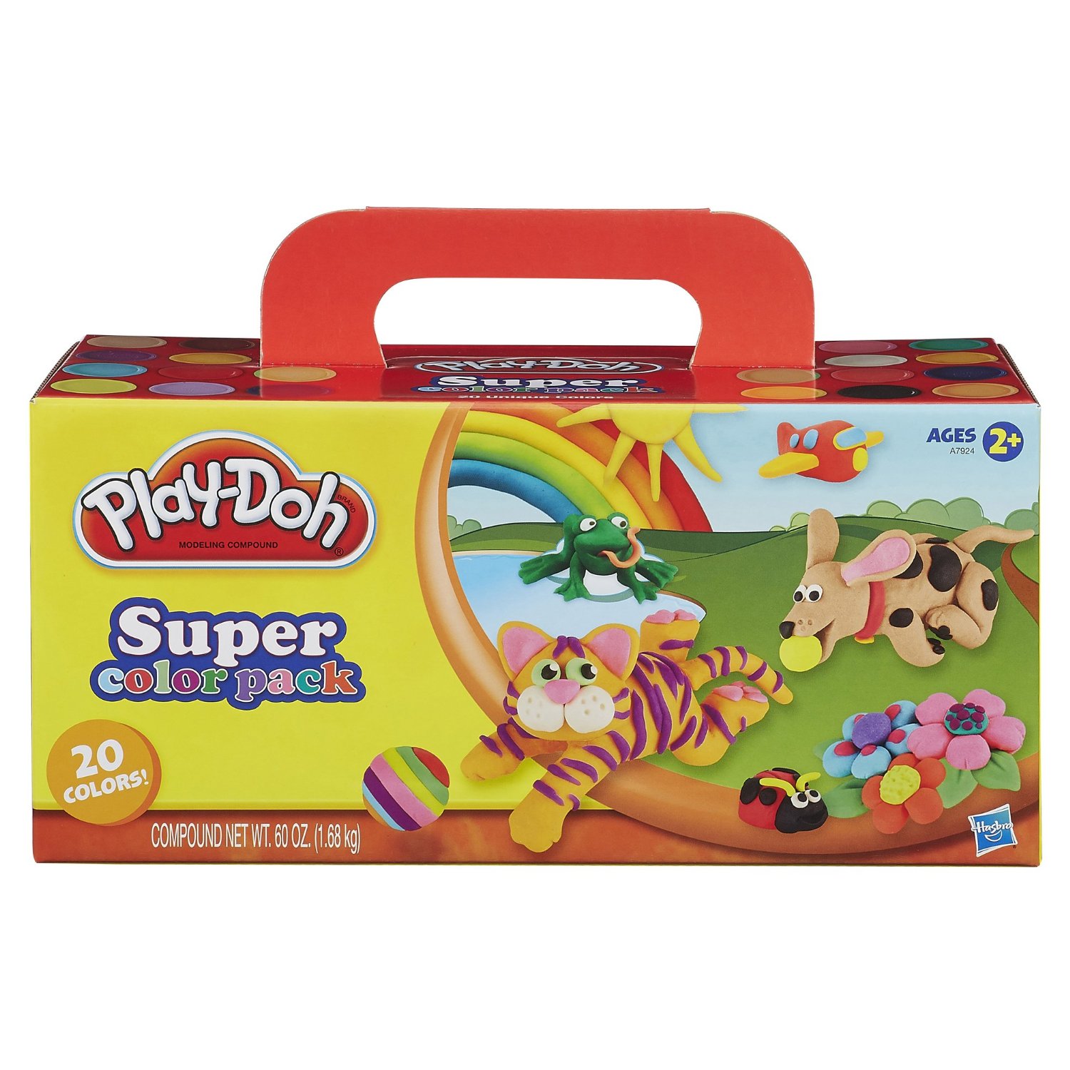 Bộ bột nặn 20 màu Play-Doh Super Color 20-Pack