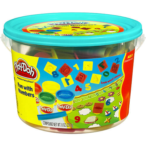 Bộ bột nặn các con số Play-Doh Mini Fun with Numbers Bucket