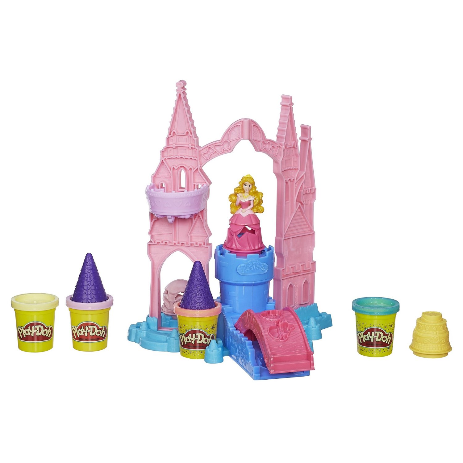 Bộ bột nặn  Play-Doh Mix 'n Match Magical Designs Palace Set Featuring Disney Princess Aurora