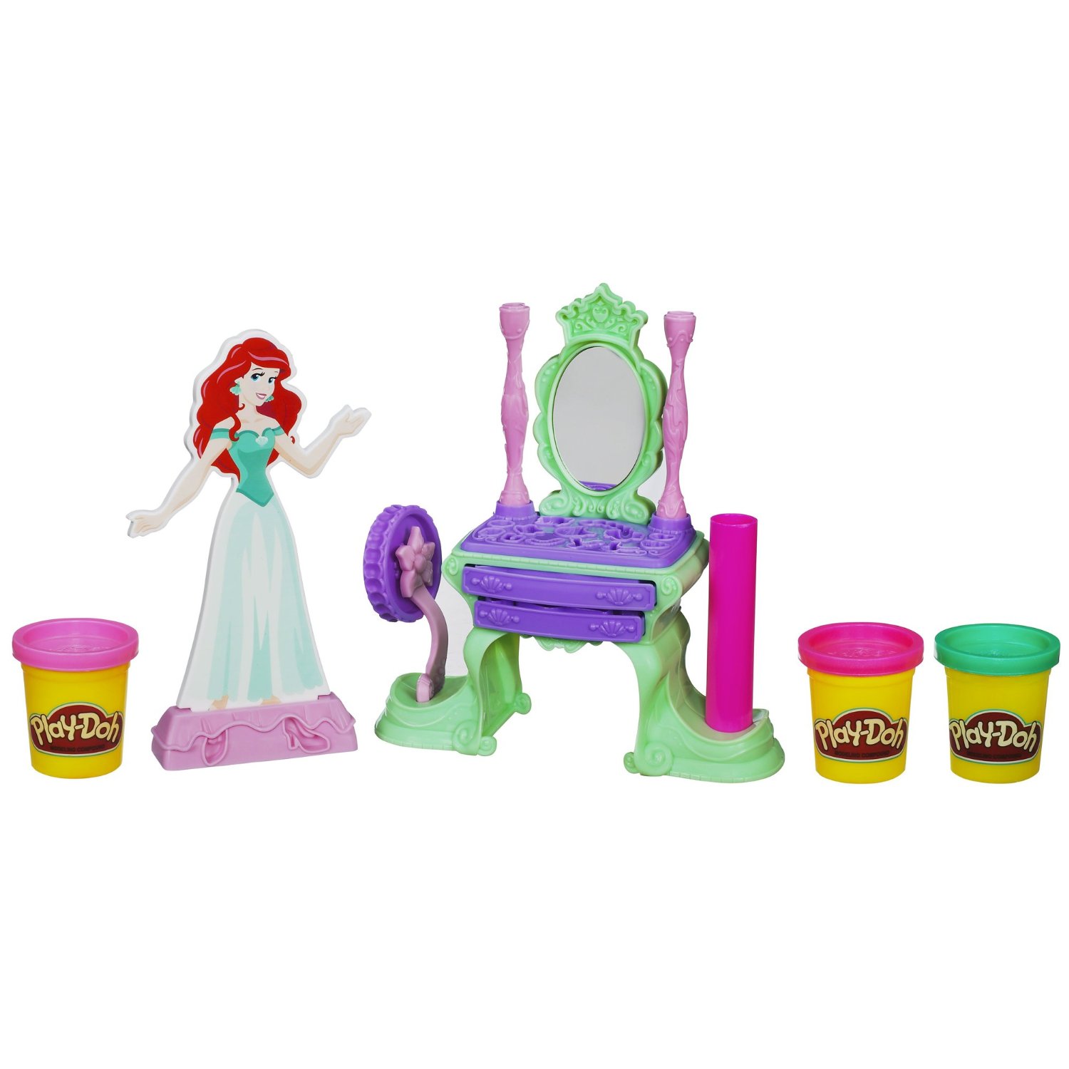 Bộ bột nặn Vanity Set Play-Doh Disney Princess Ariel