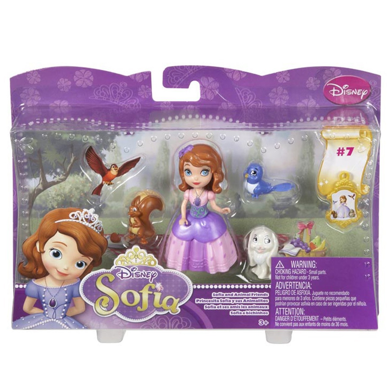 Bộ đồ chơi Búp bê Disney Sofia và những người bạn (Disney Sofia The First Sofia and Animal Friends Fashion Doll Playset)