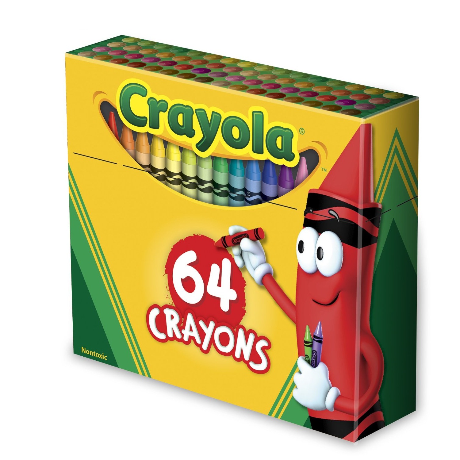 Bộ sáp màu dầu Crayola 64 cây - Crayola 64 Ct Crayons