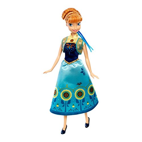 Búp bê công chúa Anna Disney Frozen Fever Anna Doll trong trang phục đón xuân