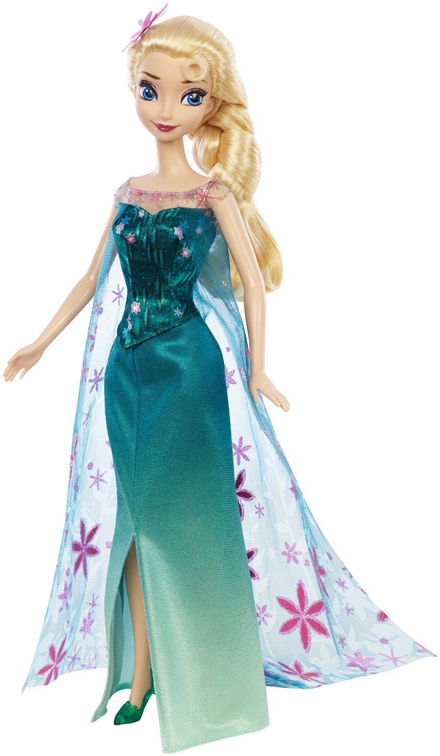 Búp bê Elsa và chiếc váy mùa xuân Disney Frozen Fever Elsa Doll
