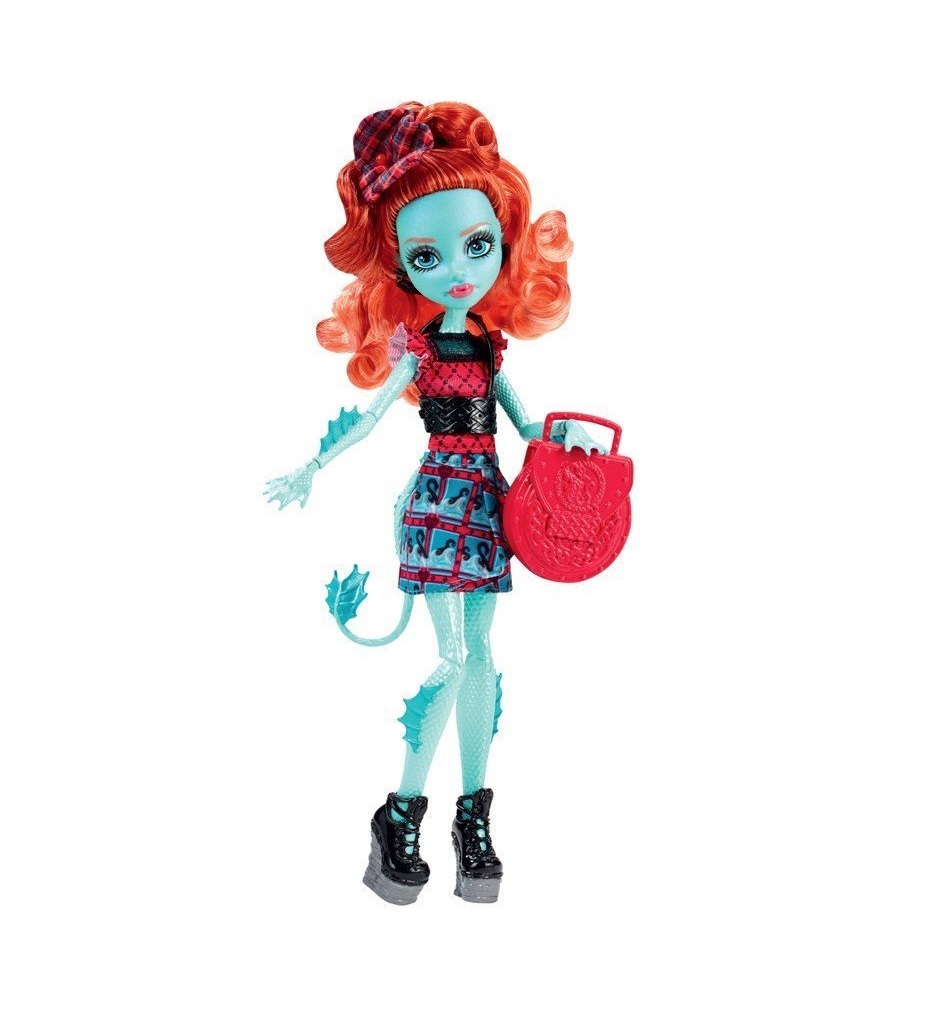 Búp bê hậu duệ rồng xanh Monster High Monster Exchange Program Lorna McNessie Doll