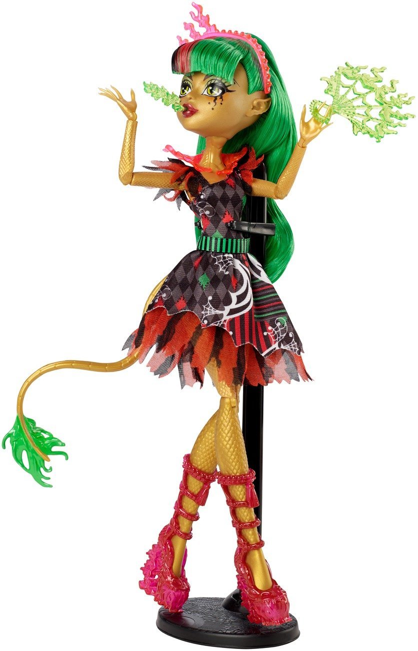 Búp bê quái vật cây Monster High Freak du Chic Jinafire Long Doll