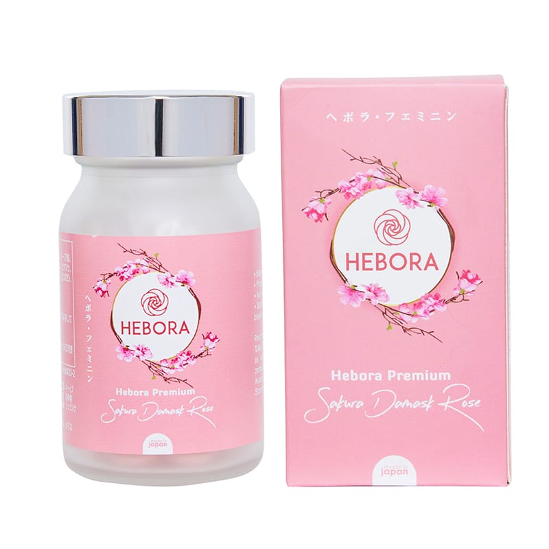 Review Viên Uống Tỏa Hương Hebora Giới thiệu Viên Uống Tạo Mùi Thơm Cơ Thể Hebora Sakura Damask Rose