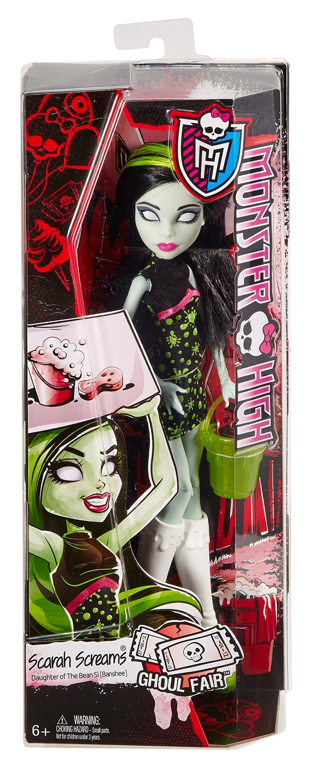Công chúa la hét Monster High Ghoul Fair Scarah Screams Doll