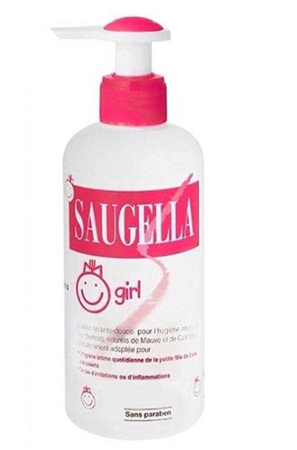 Dung dịch vệ sinh cho bé gái Saugella