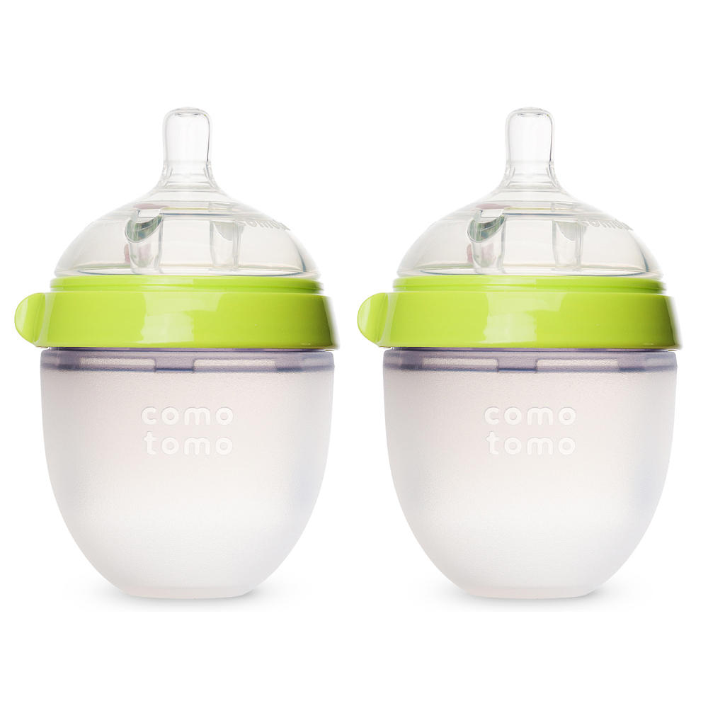 Bình Sữa Comotomo Baby Bottle - Green 150ml (2 Pack)