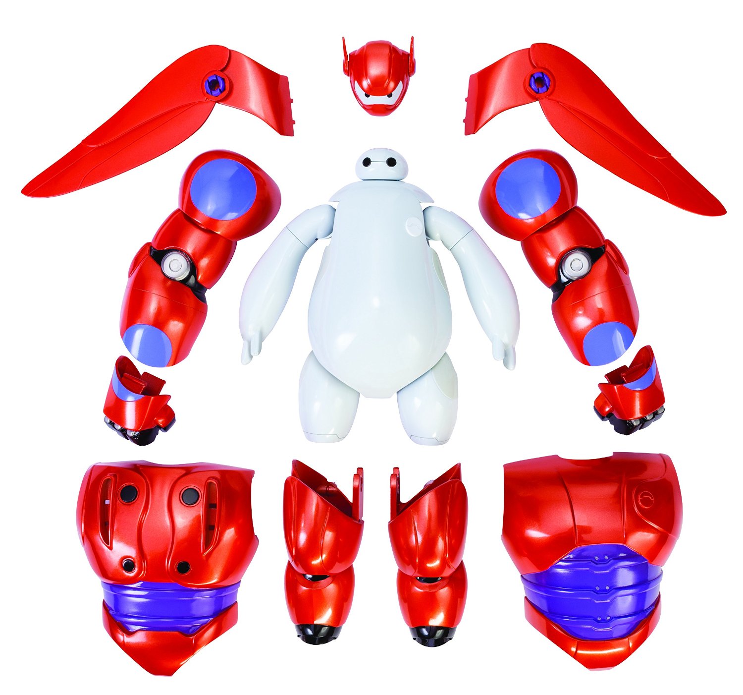 Ghép hình robot Baymax - Big Hero 6 Armor-Up Baymax Action Figure