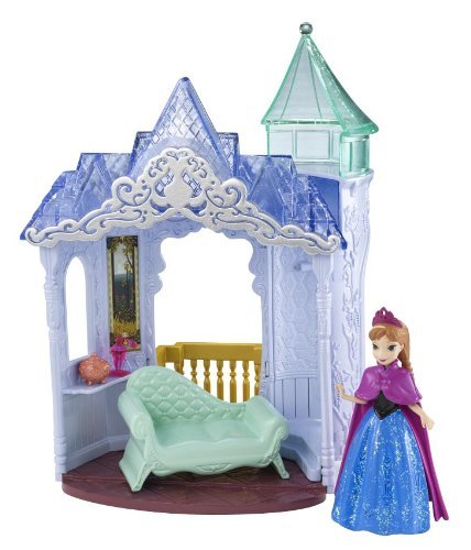 Lâu đài công chúa Anna Disney Frozen MagiClip FlipN Switch Castle and Anna Doll