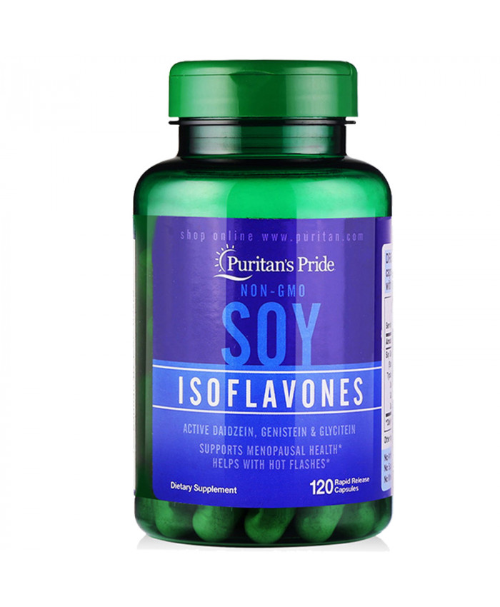 Mầm Đậu Nành Estrogen Non-GMO Soy Isoflavones, 120 viên