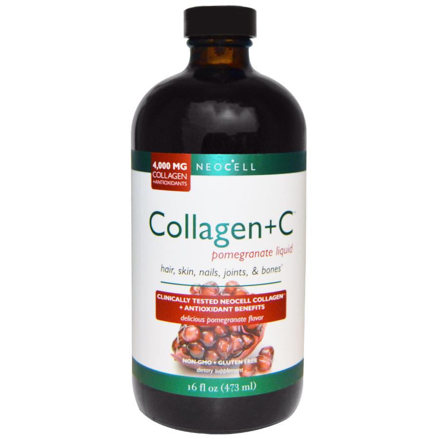 Neocell Collagen C Pomegranate Liquid – Nước uống dưỡng trắng da hạt lựu