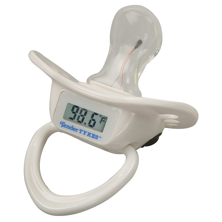Nhiệt kế TenderTykes Digital Pacifier Thermometer, White