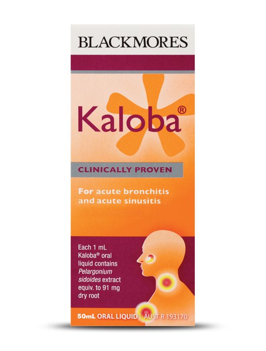 Siro điều trị Viêm phế quản cấp và Viên xoang cấp -Blackmores Kaloba 50ml
