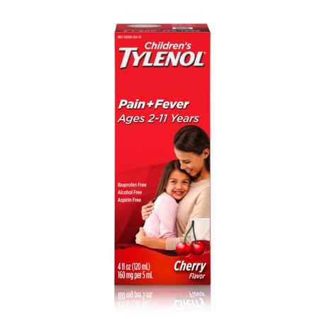 Siro giảm đau hạ sốt cho bé Tylenol từ 2-11 tuổi