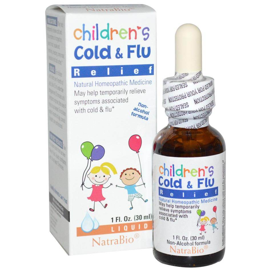 Siro Children's Cold & Flu Relief ( 30ml ) - trị cảm cúm
