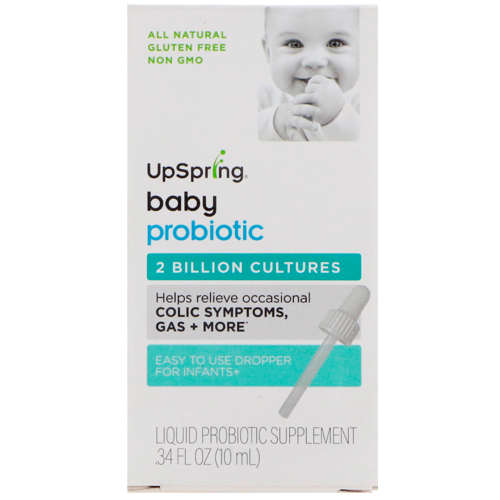Sirô UpSpring Baby Probiotic Drops hỗ trợ hệ tiêu hóa