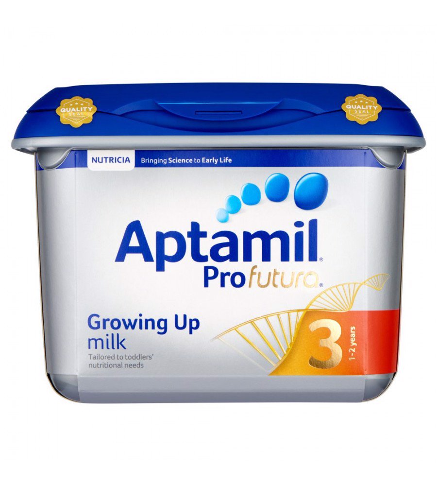 Sữa Aptamil Profutura Growing Up số 3 (Anh) (800g)  dành cho trẻ từ 1 - 2 tuổi.