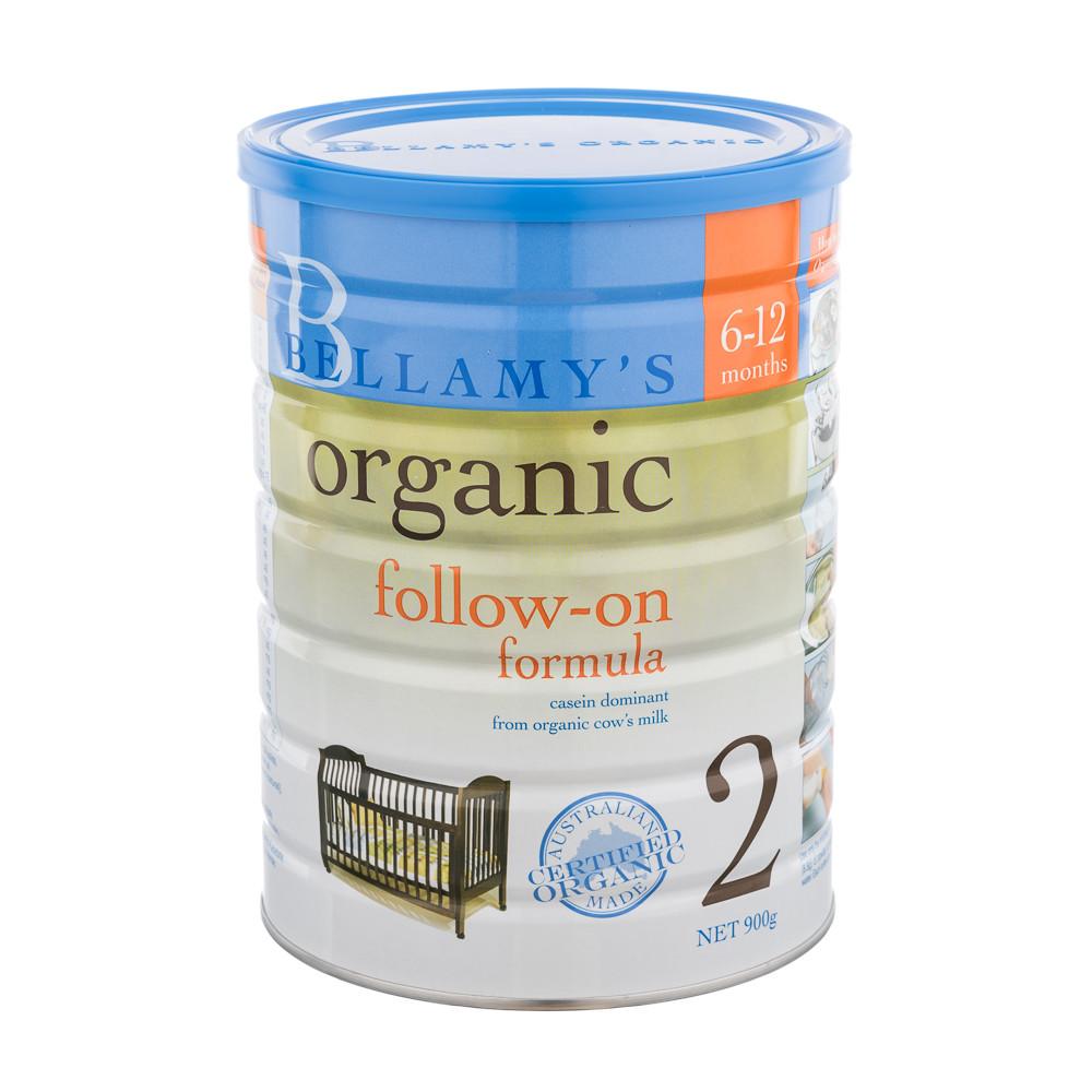 Sữa Bellamy's Organic Follow-on Formula Số 2- Cho bé từ 6-12 tháng 900g