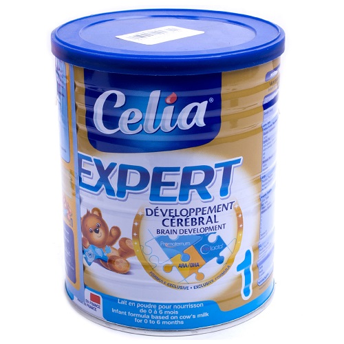 Sữa bột cho trẻ Celia Expert 1 - Sữa bột công thức dành cho trẻ sơ sinh, cho trẻ từ 0 - 6 tháng tuổi