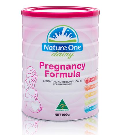 Sữa bột dành cho phụ nữ mang thai Nature One Pregnancy Formula 900g