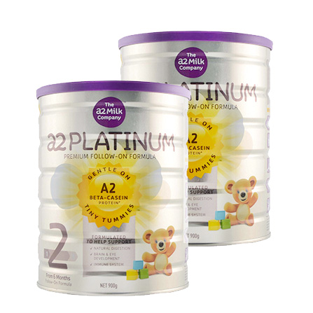Sữa cao cấp A2 Platinum Premium Follow - On Formula số 2 Úc (900g) cho trẻ từ  6 - 12 tháng tuổi
