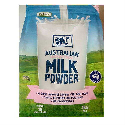 Sữa DJ&A Australian Instant Skim Milk Powder 1kg – Sữa tươi dạng bột tách kem DJ&A Úc