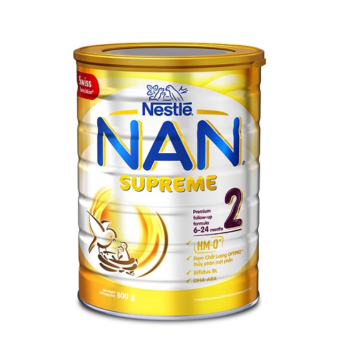 Sữa Nan Supreme số 2 dành cho trẻ từ 6-24 tháng tuổi