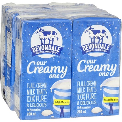 Sữa nguyên kem Devondale 200ml của Úc