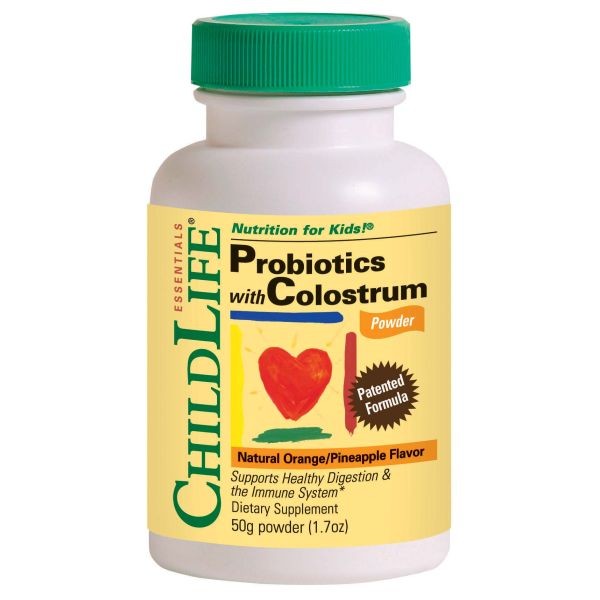 Sữa non kết hợp men tiêu hóa cho bé ChildLife Probiotics with Colostrum