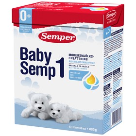 Sữa Semper Thụy Điển các độ tuổi