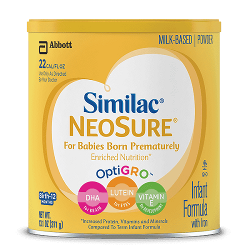 Sữa Similac Expert Care Neosure cho bé sinh non từ 0 đến 12 tháng tuổi, loại 371g của Mỹ