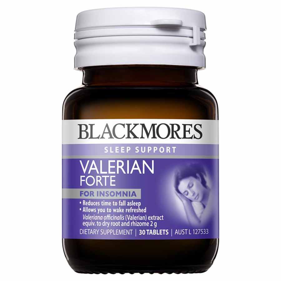 Thuốc hỗ trợ giấc ngủ Blackmores Valerian Forte -30 viên