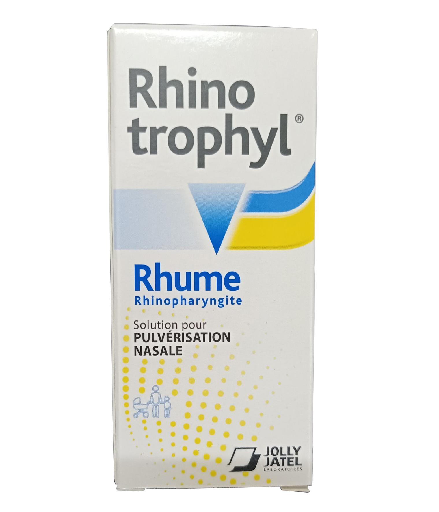 Thuốc nhỏ mũi Rhinotrophyl trị sổ mũi, viêm mũi, ngạt mũi.