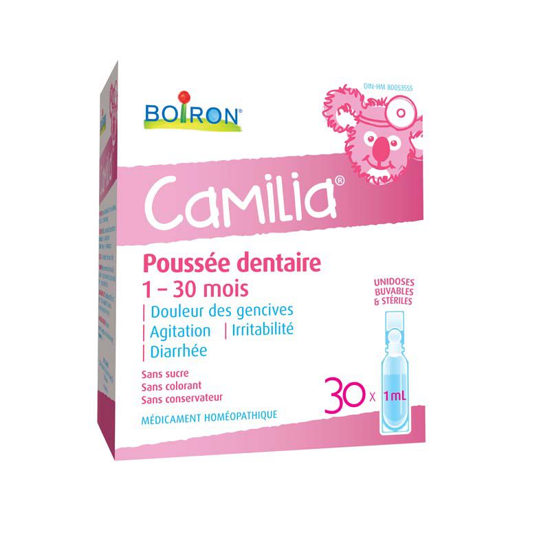 Vi lượng đồng căn giảm đau răng Camilia Boiron
