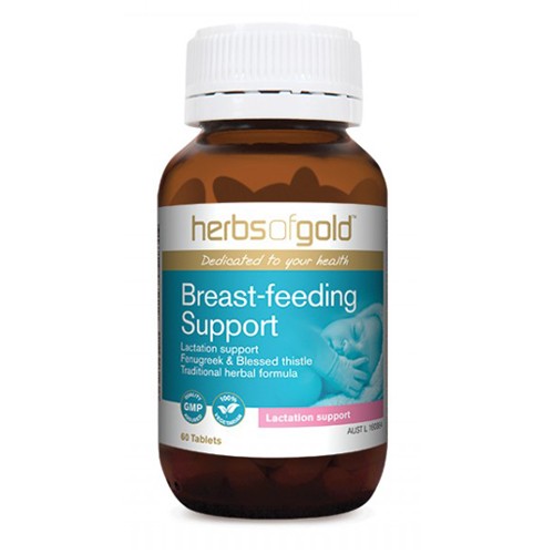 Viên lợi sữa Herbs of gold Breastfeeding Suport 60 viên.