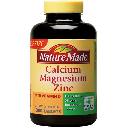Viên Uống Nature Made Calcium Magnesium ZinC With Vitamin D