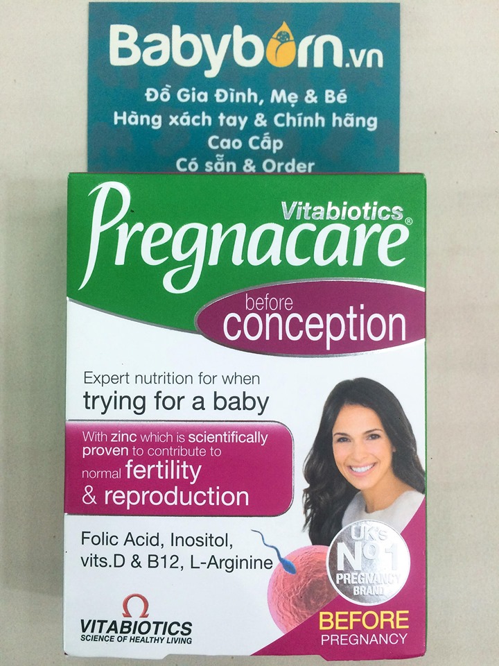 Viên uống tăng khả năng thụ thai Pregnacare Conception For Her