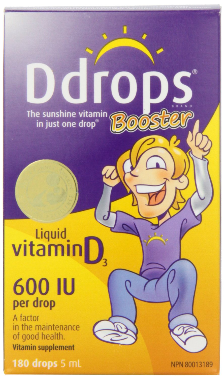 Vitamin D3 Booster cho bé 1 tuổi+