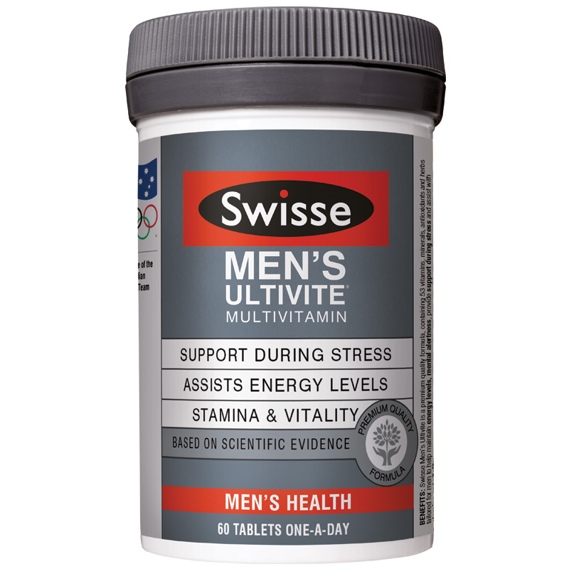 Vitamin tổng hợp cho nam giới Swisse men’s ultivite 60 viên