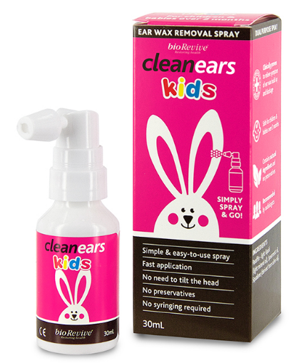 Xịt tan ráy tai cho trẻ Clean Ears Kids.