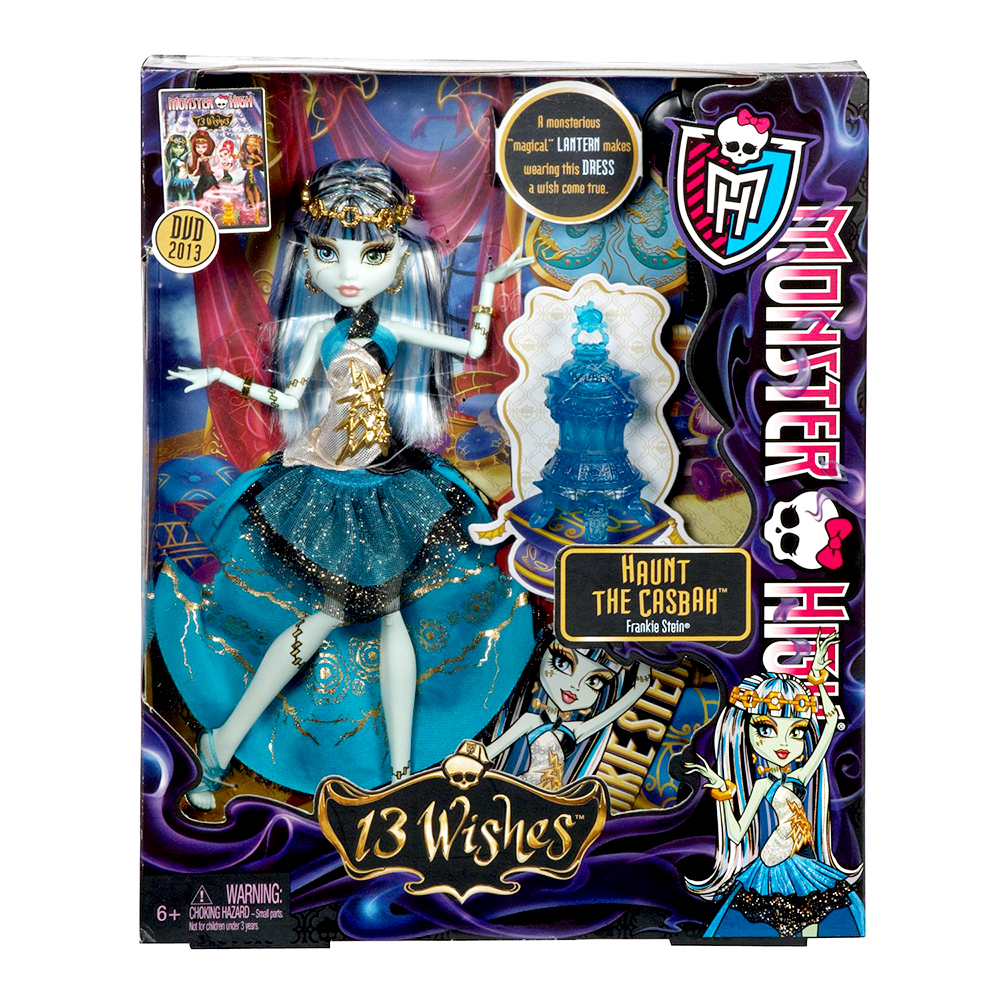 Búp bê Monster High 13 Wishes Haunt the Casbah Frankie Stein Doll